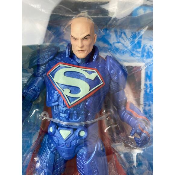 McFarlane DC Multiverse LEX LUTHOR POWER SUIT GOLD LABEL 7" Fig. New & Sealed - Picture 2 of 12